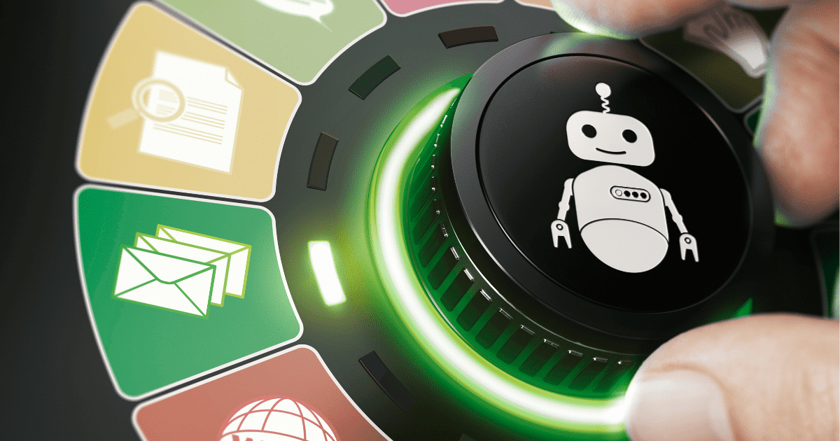 Franchise Marketing Automation Tools To Streamline Growth - Fms Franchise Marketing Systems Automation Control Panel With Robot Icon And Marketing Communication Tools, Showing Franchise Marketing Automation Integration.